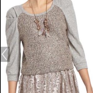 Anthropologie Galaxy Skies Sweatshirt